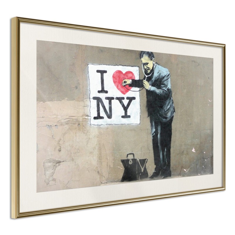 Plakat - Banksy: I Heart NY