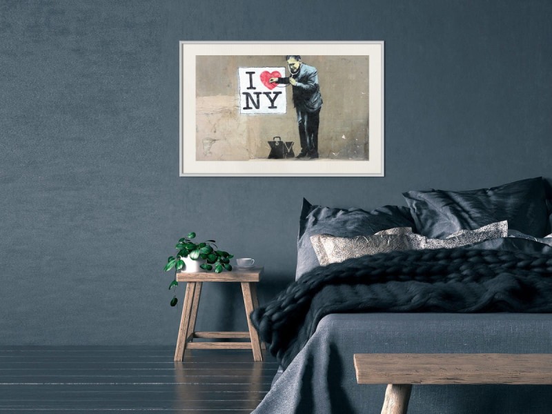 Plakat - Banksy: I Heart NY