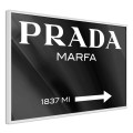 Plakat - Prada (czarny)
