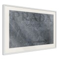 Plakat - Prada (szary)
