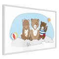 Plakat - Wakacje nad morzem