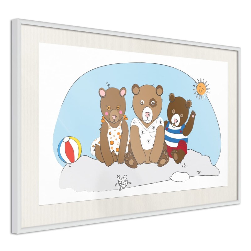 Plakat - Wakacje nad morzem