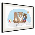 Plakat - Wakacje nad morzem