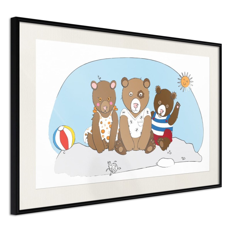 Plakat - Wakacje nad morzem