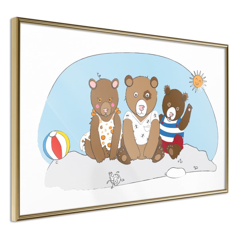Plakat - Wakacje nad morzem