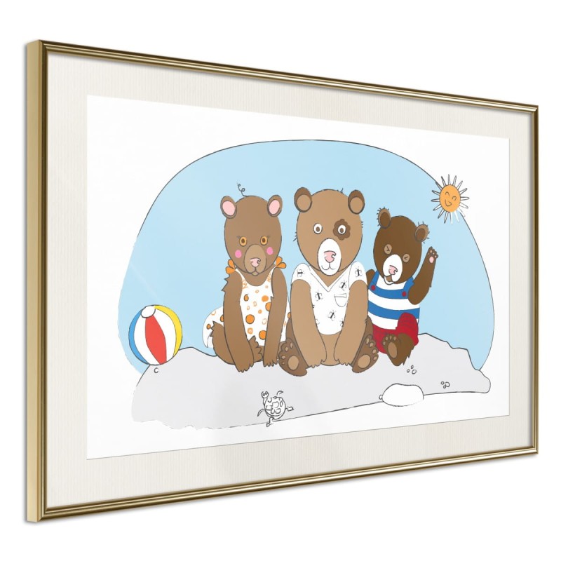 Plakat - Wakacje nad morzem