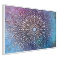 Plakat - Niebiesko-różowa mandala