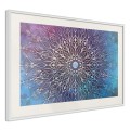 Plakat - Niebiesko-różowa mandala