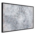 Plakat - Zimowa mandala
