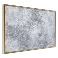 Plakat - Zimowa mandala