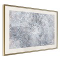 Plakat - Zimowa mandala
