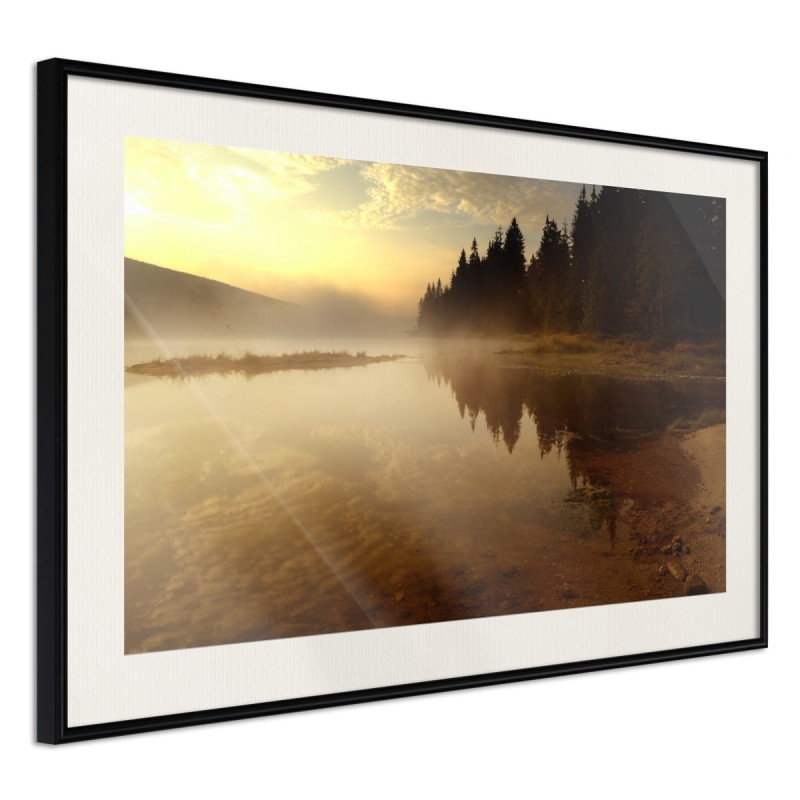 Plakat - Mgła nad wodą