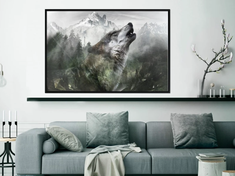Plakat - Wilcze terytorium