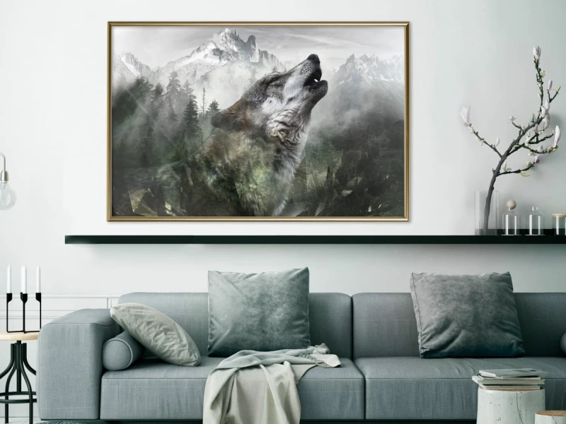 Plakat - Wilcze terytorium