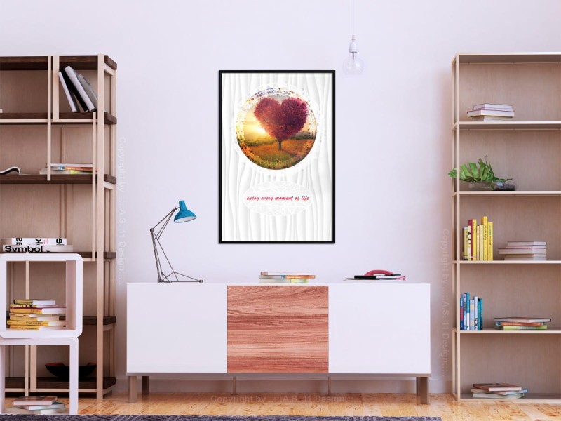 Plakat - Drzewo-serce II