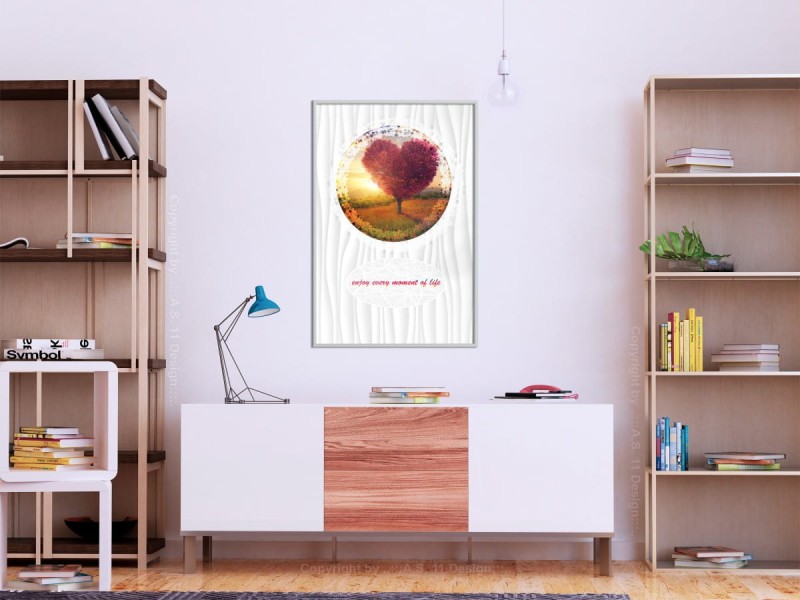 Plakat - Drzewo-serce II