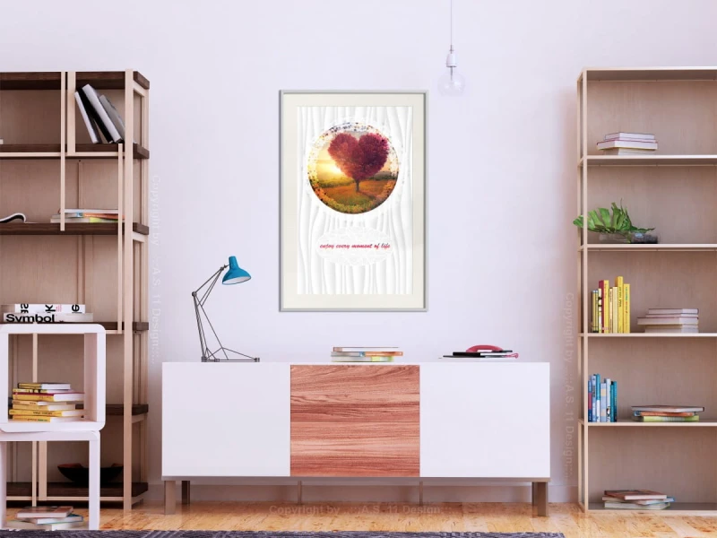 Plakat - Drzewo-serce II