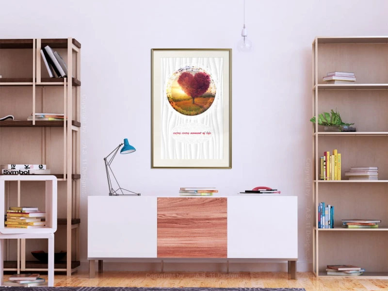 Plakat - Drzewo-serce II