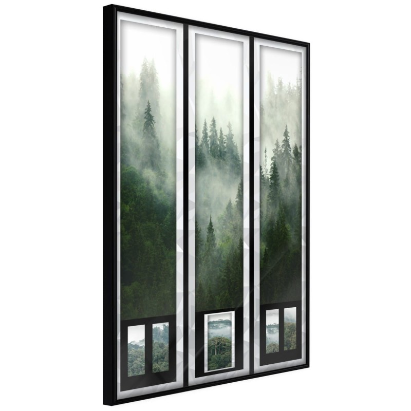 Plakat - Odwieczny las – tryptyk