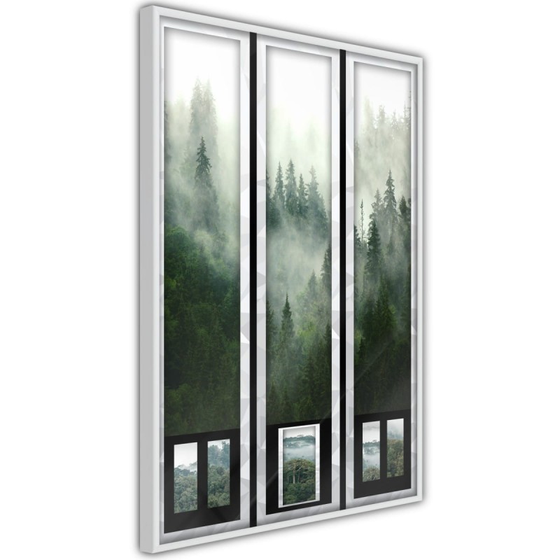 Plakat - Odwieczny las – tryptyk