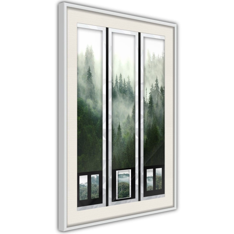 Plakat - Odwieczny las – tryptyk