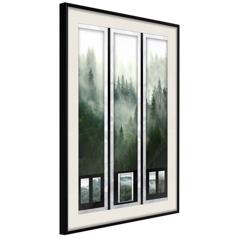 Plakat - Odwieczny las – tryptyk