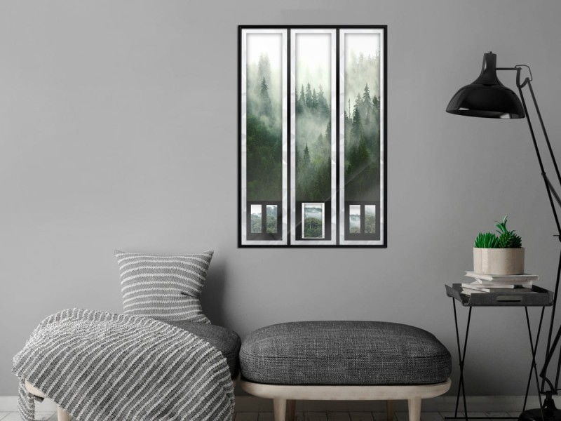 Plakat - Odwieczny las – tryptyk