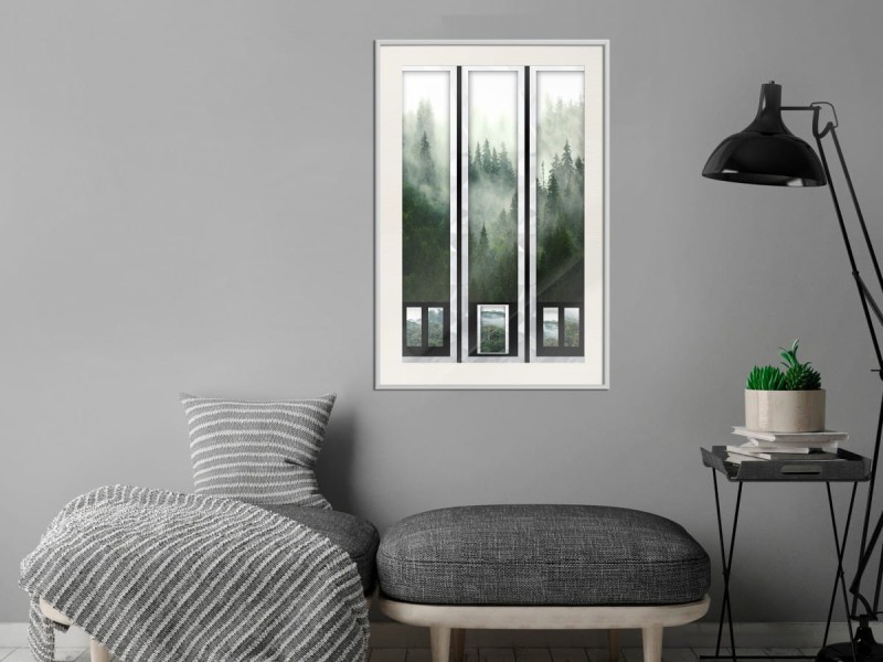 Plakat - Odwieczny las – tryptyk