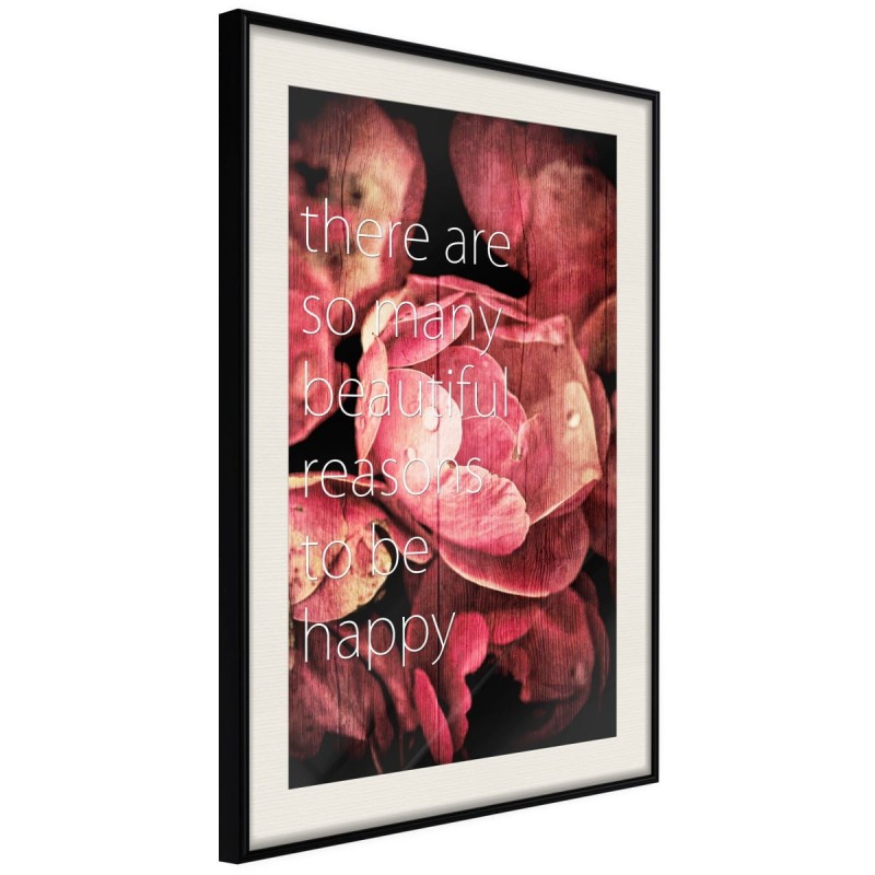Plakat - Wiele powodów do szczęścia