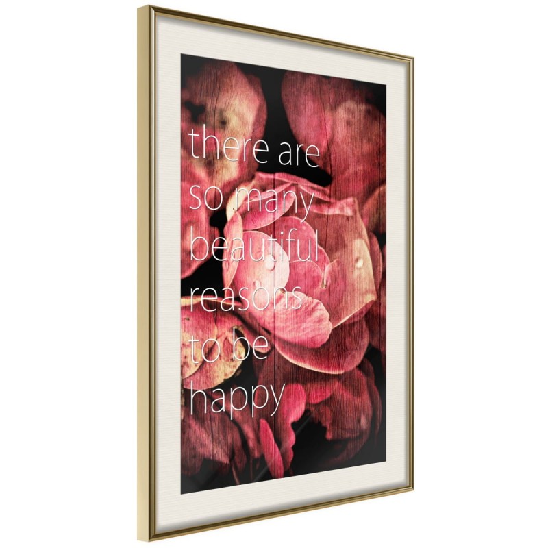 Plakat - Wiele powodów do szczęścia