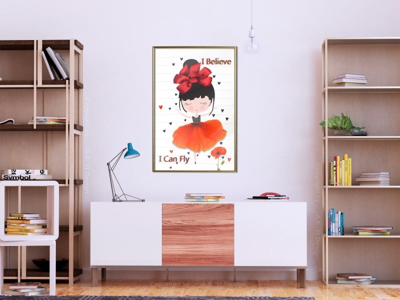 Plakat - Makowa tancerka