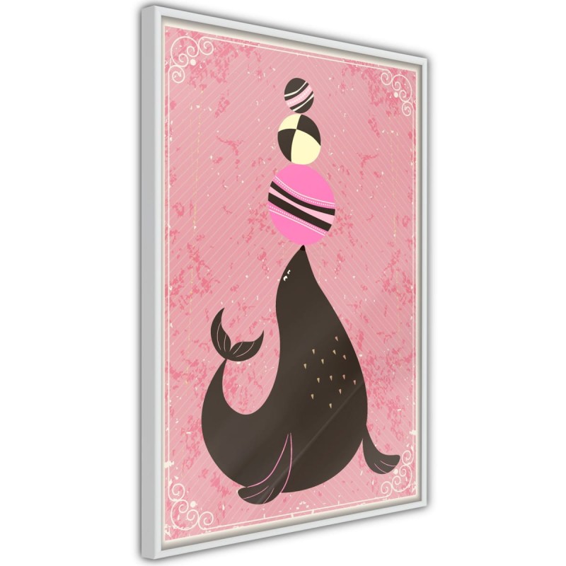 Plakat - Cyrkowa foka