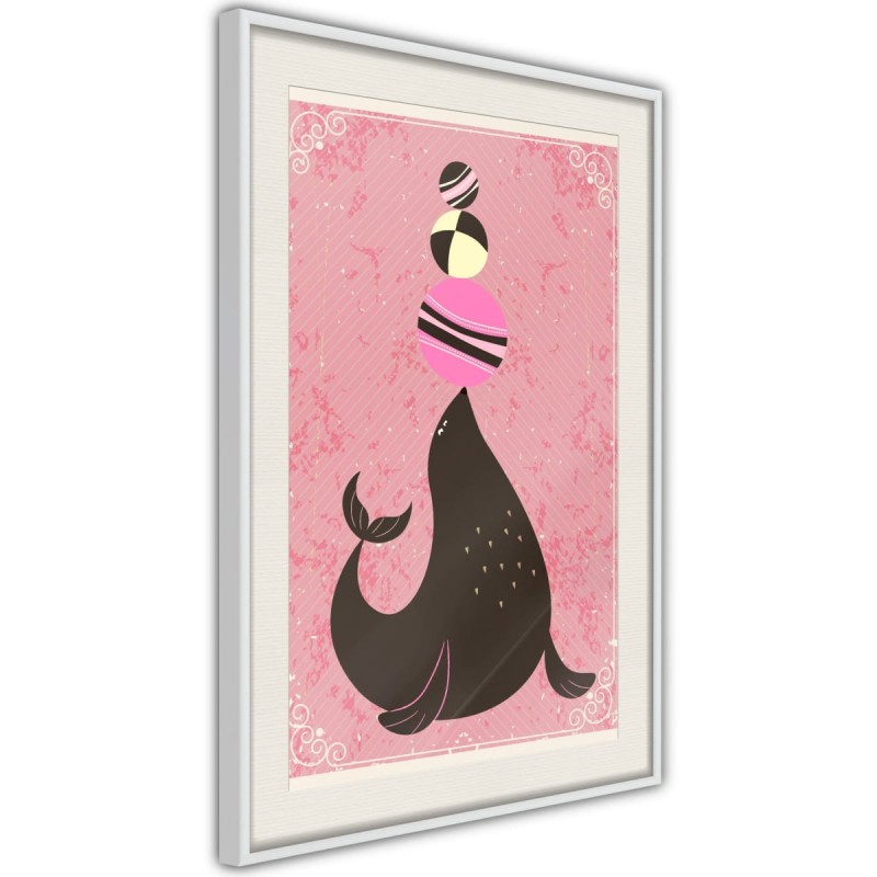 Plakat - Cyrkowa foka