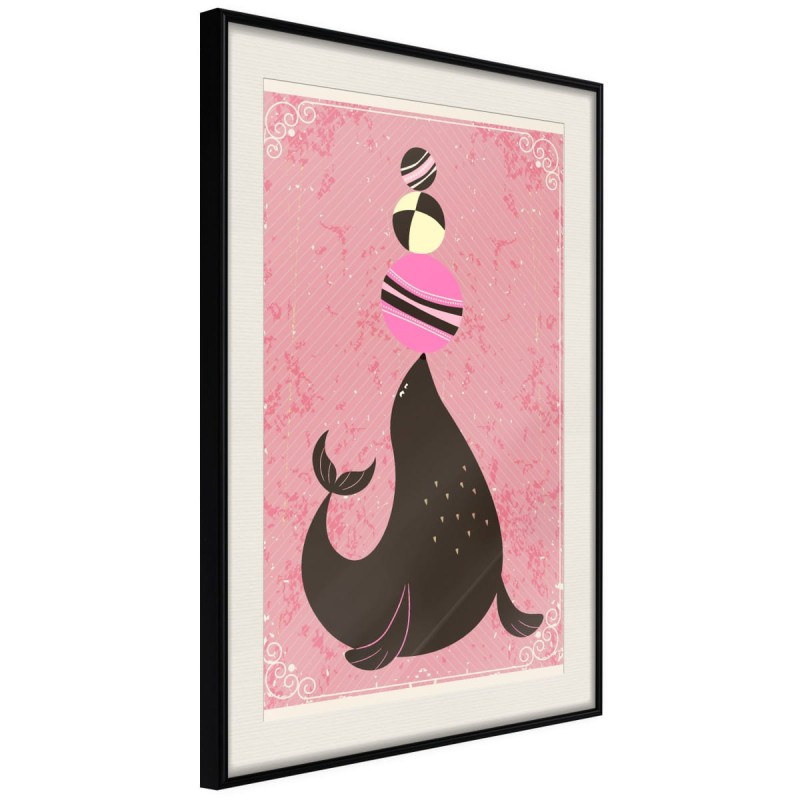 Plakat - Cyrkowa foka