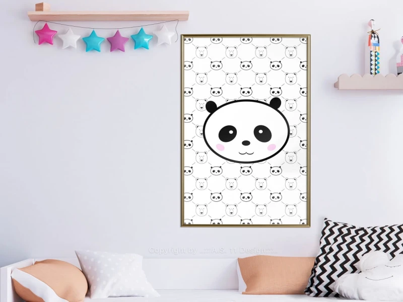 Plakat - Panda i przyjaciele