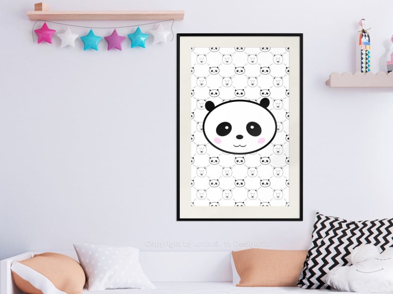 Plakat - Panda i przyjaciele