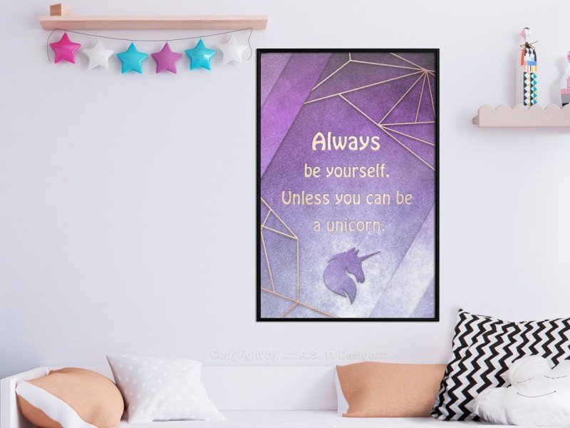 Plakat - Zawsze bądź sobą
