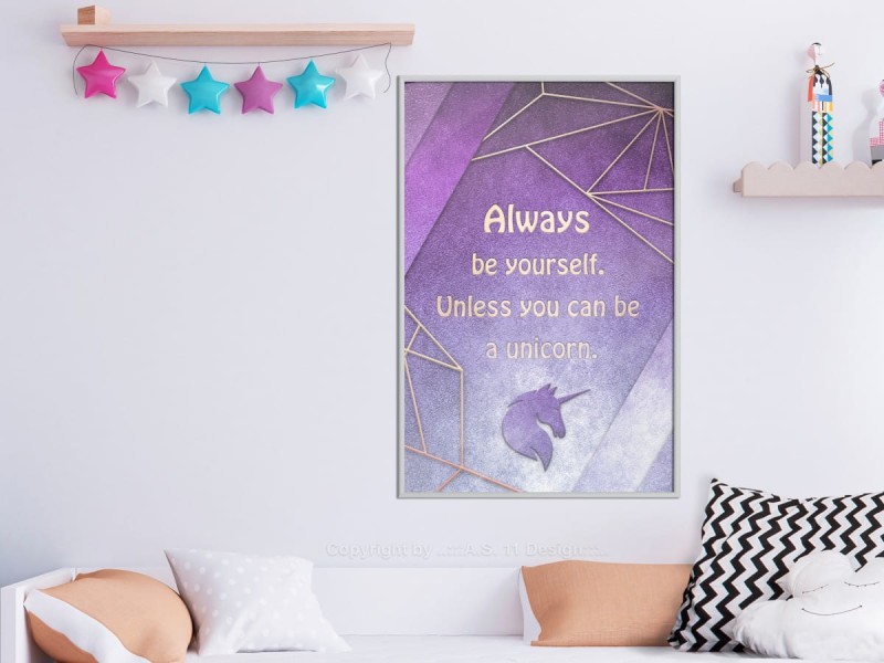 Plakat - Zawsze bądź sobą