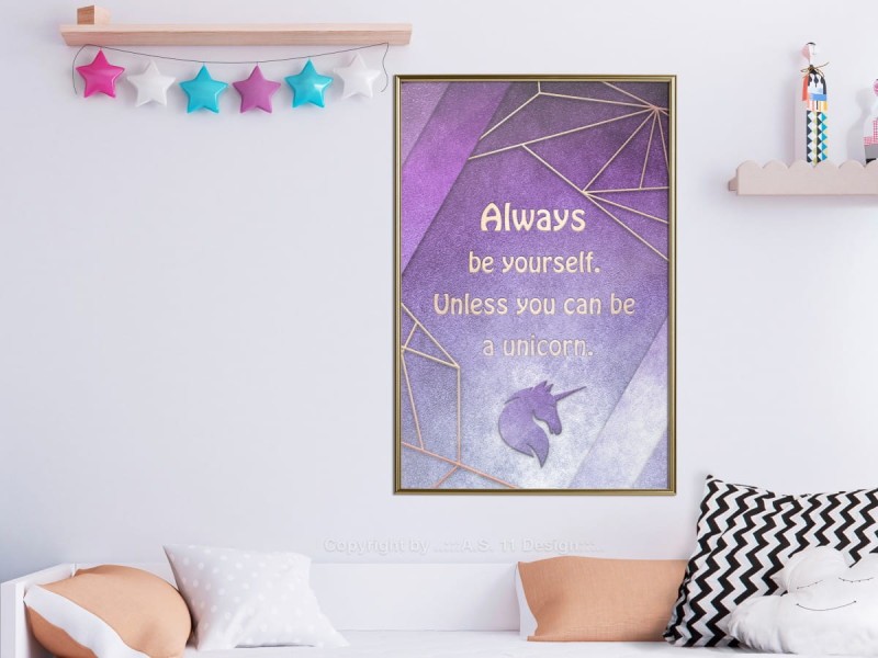 Plakat - Zawsze bądź sobą