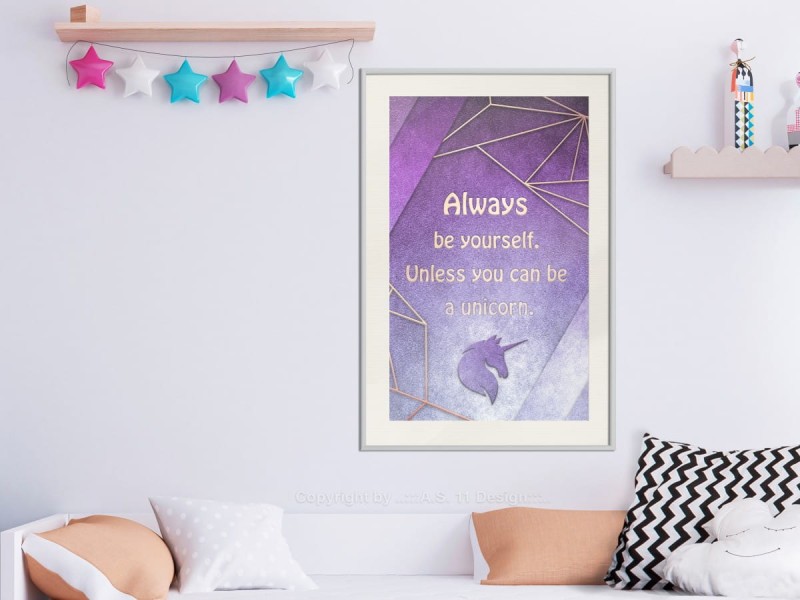 Plakat - Zawsze bądź sobą