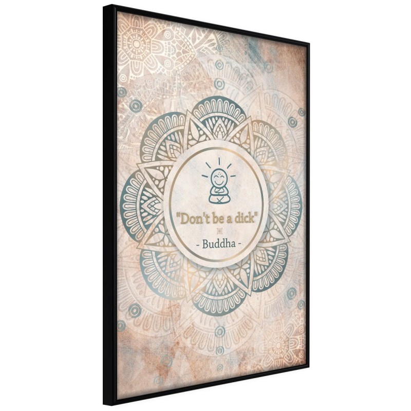 Plakat - Budda ma rację