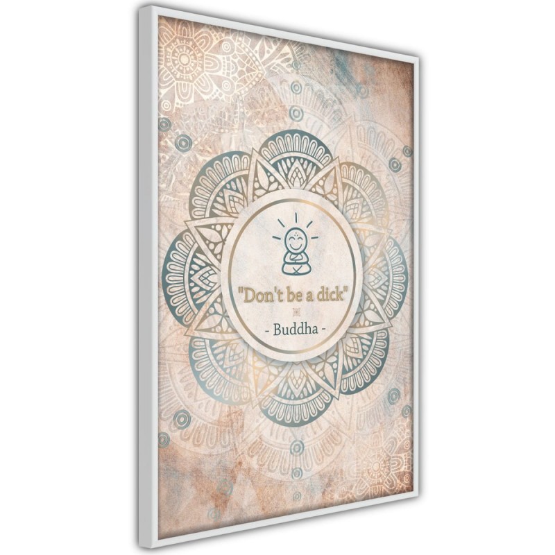 Plakat - Budda ma rację