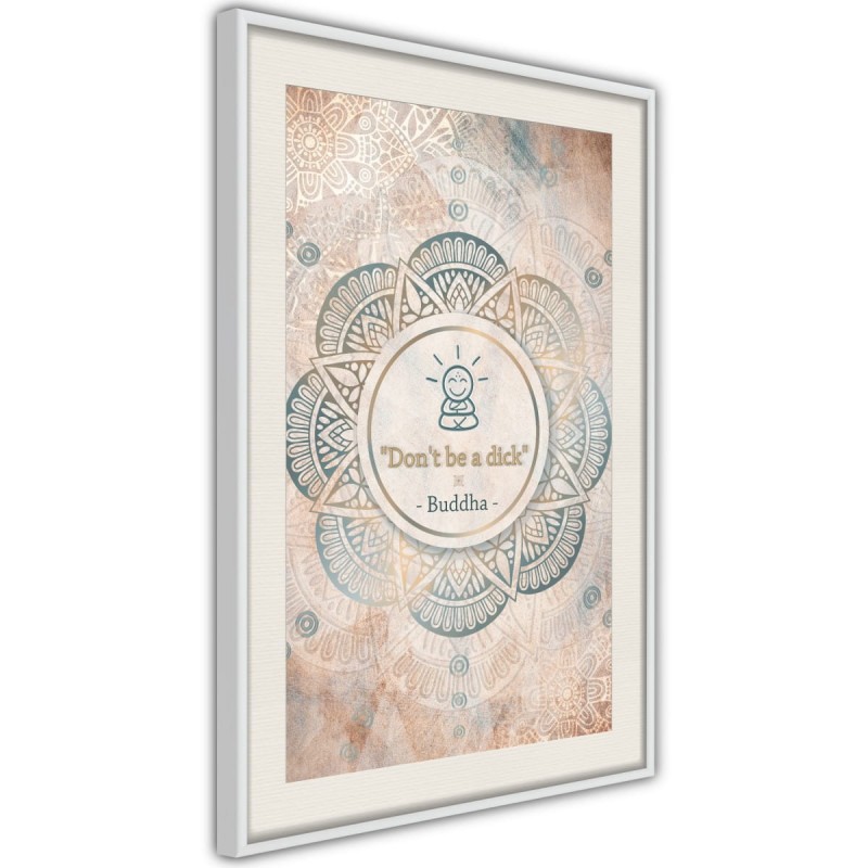 Plakat - Budda ma rację