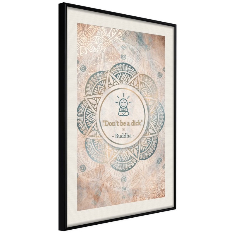 Plakat - Budda ma rację