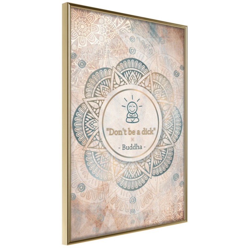 Plakat - Budda ma rację