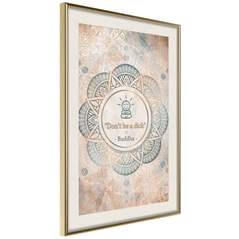 Plakat - Budda ma rację