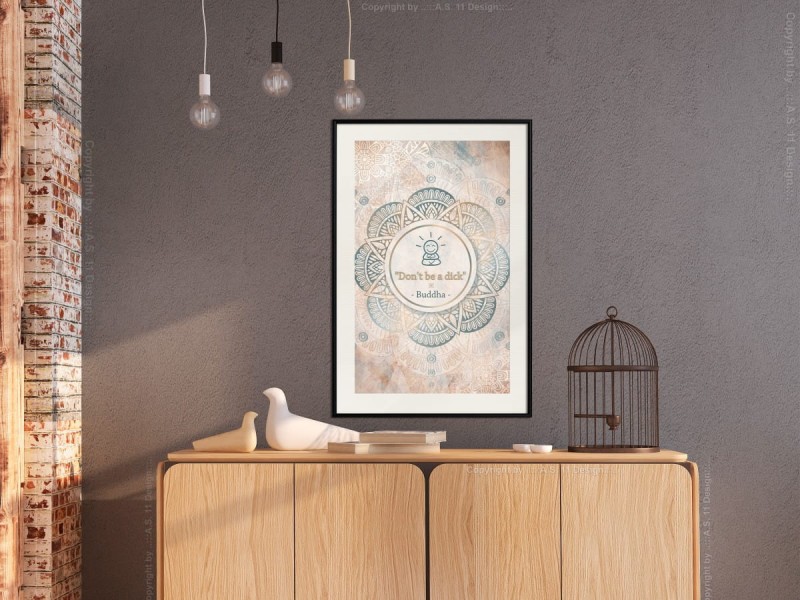 Plakat - Budda ma rację