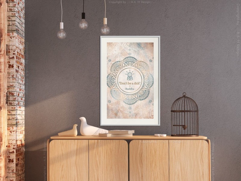 Plakat - Budda ma rację