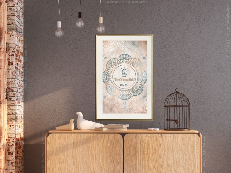 Plakat - Budda ma rację