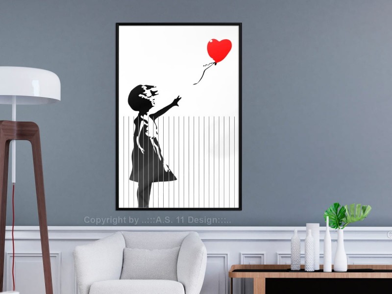 Plakat - Banksy: Love is in the Bin